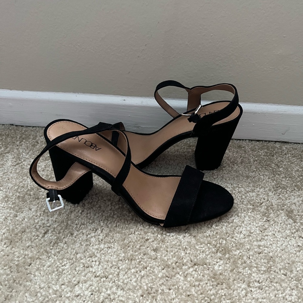 Black heels